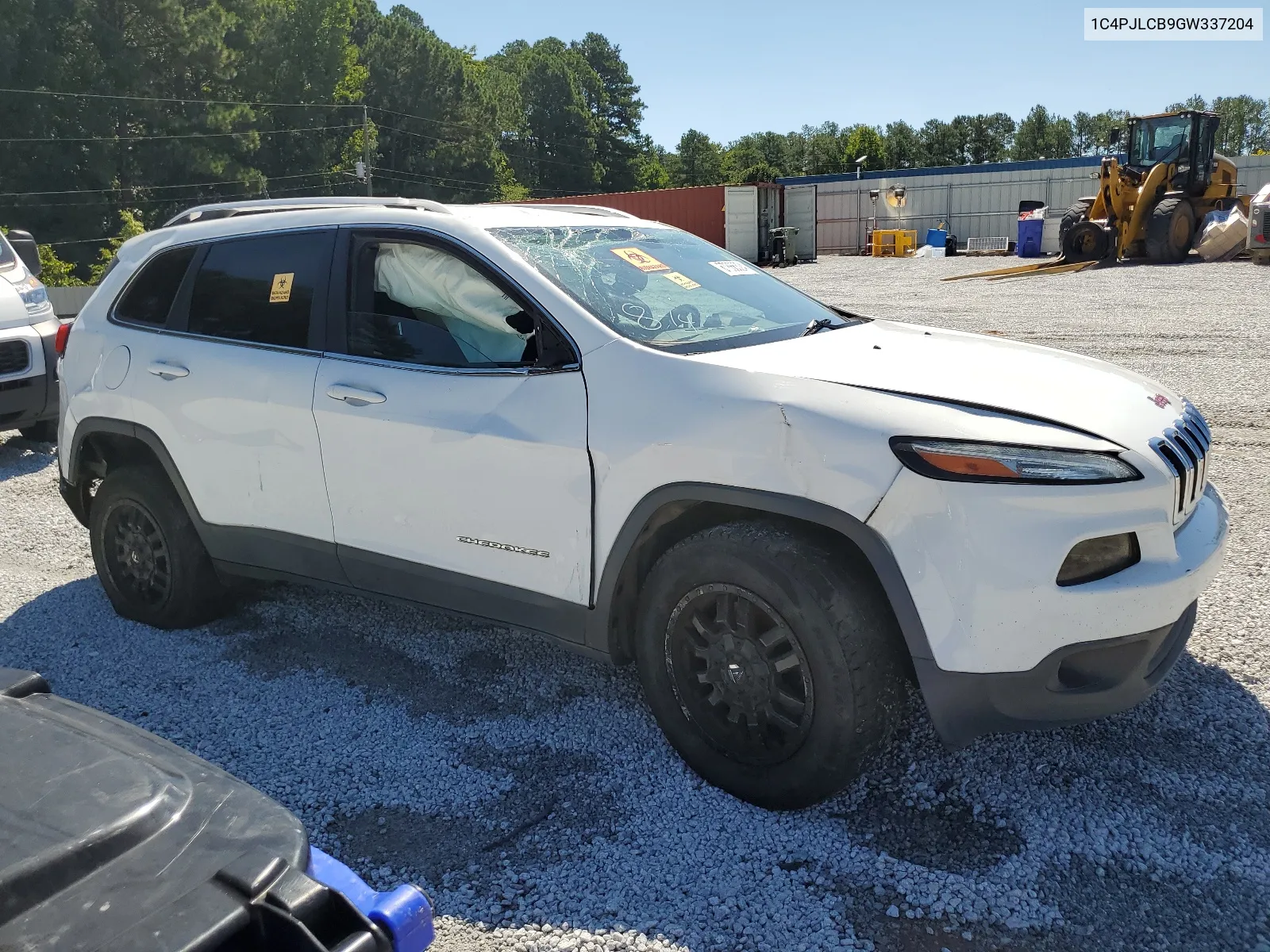 2016 Jeep Cherokee Latitude VIN: 1C4PJLCB9GW337204 Lot: 67866324