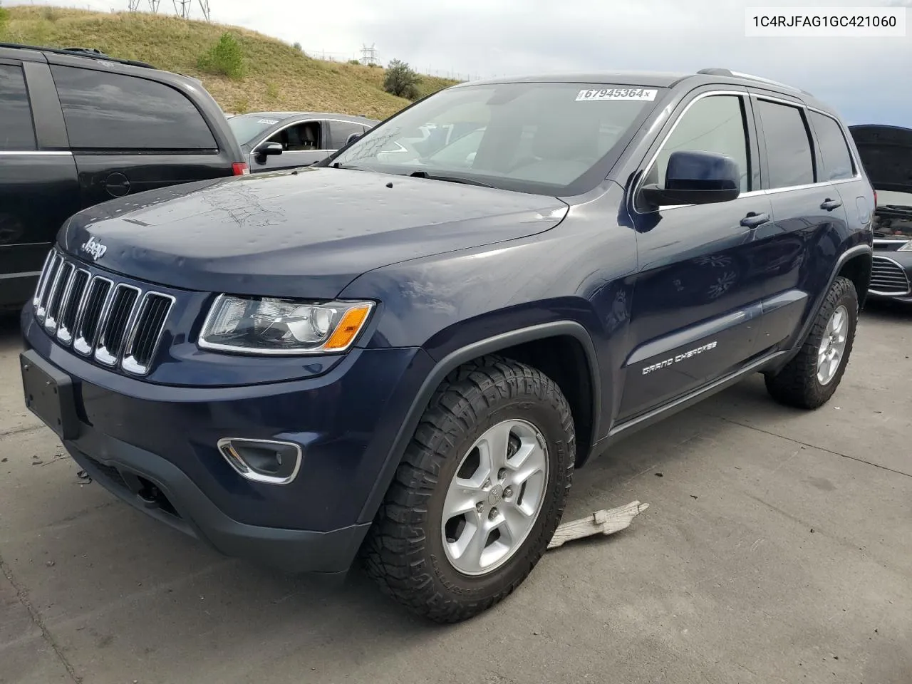 2016 Jeep Grand Cherokee Laredo VIN: 1C4RJFAG1GC421060 Lot: 67945364