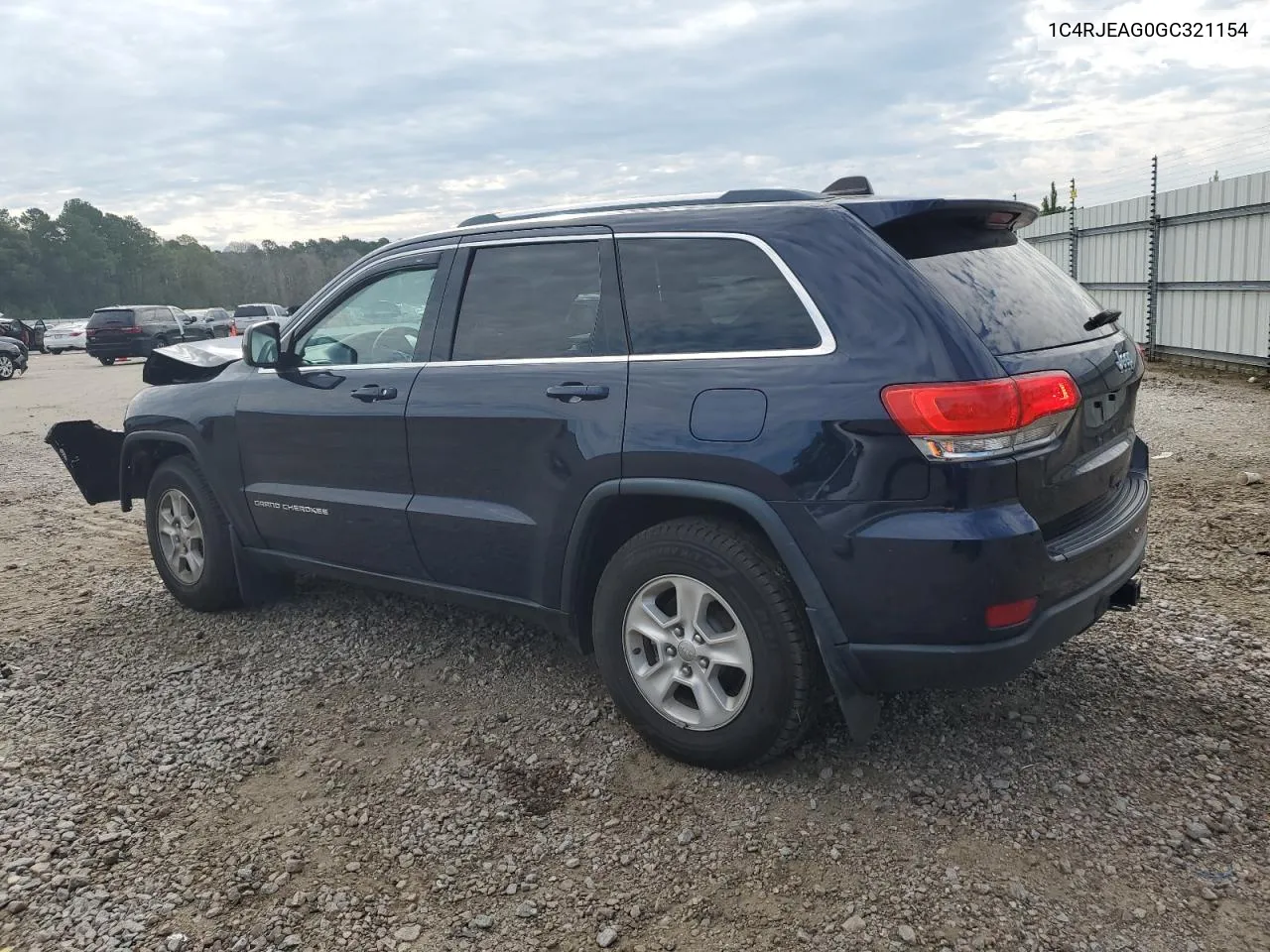 2016 Jeep Grand Cherokee Laredo VIN: 1C4RJEAG0GC321154 Lot: 68127564