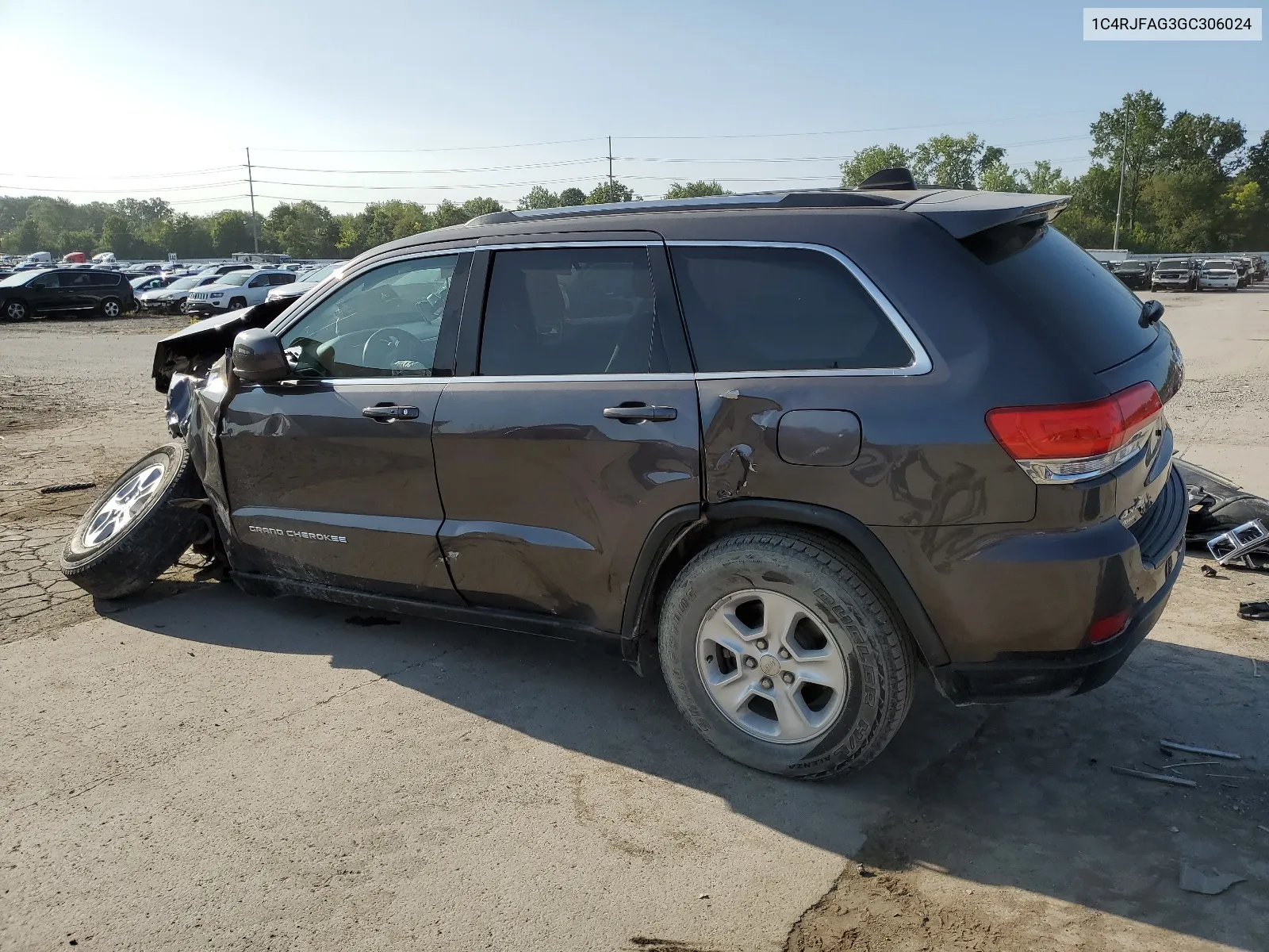 2016 Jeep Grand Cherokee Laredo VIN: 1C4RJFAG3GC306024 Lot: 68312614