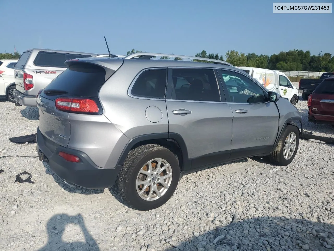 2016 Jeep Cherokee Latitude VIN: 1C4PJMCS7GW231453 Lot: 68338684