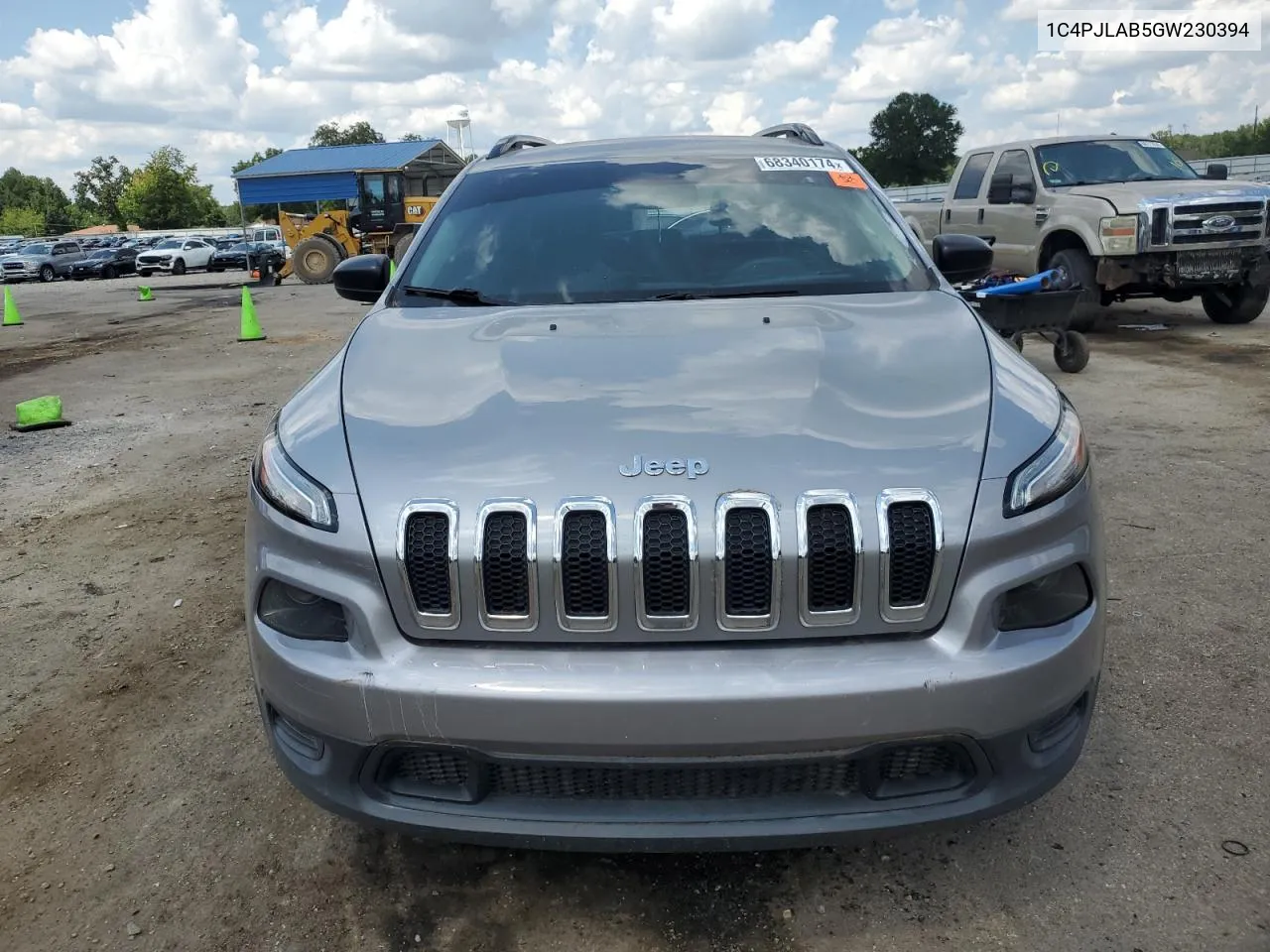 2016 Jeep Cherokee Sport VIN: 1C4PJLAB5GW230394 Lot: 68340174