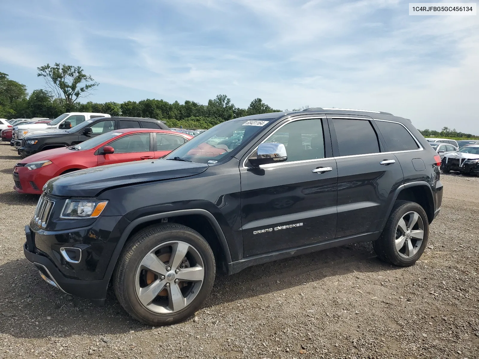 2016 Jeep Grand Cherokee Limited VIN: 1C4RJFBG5GC456134 Lot: 68431164