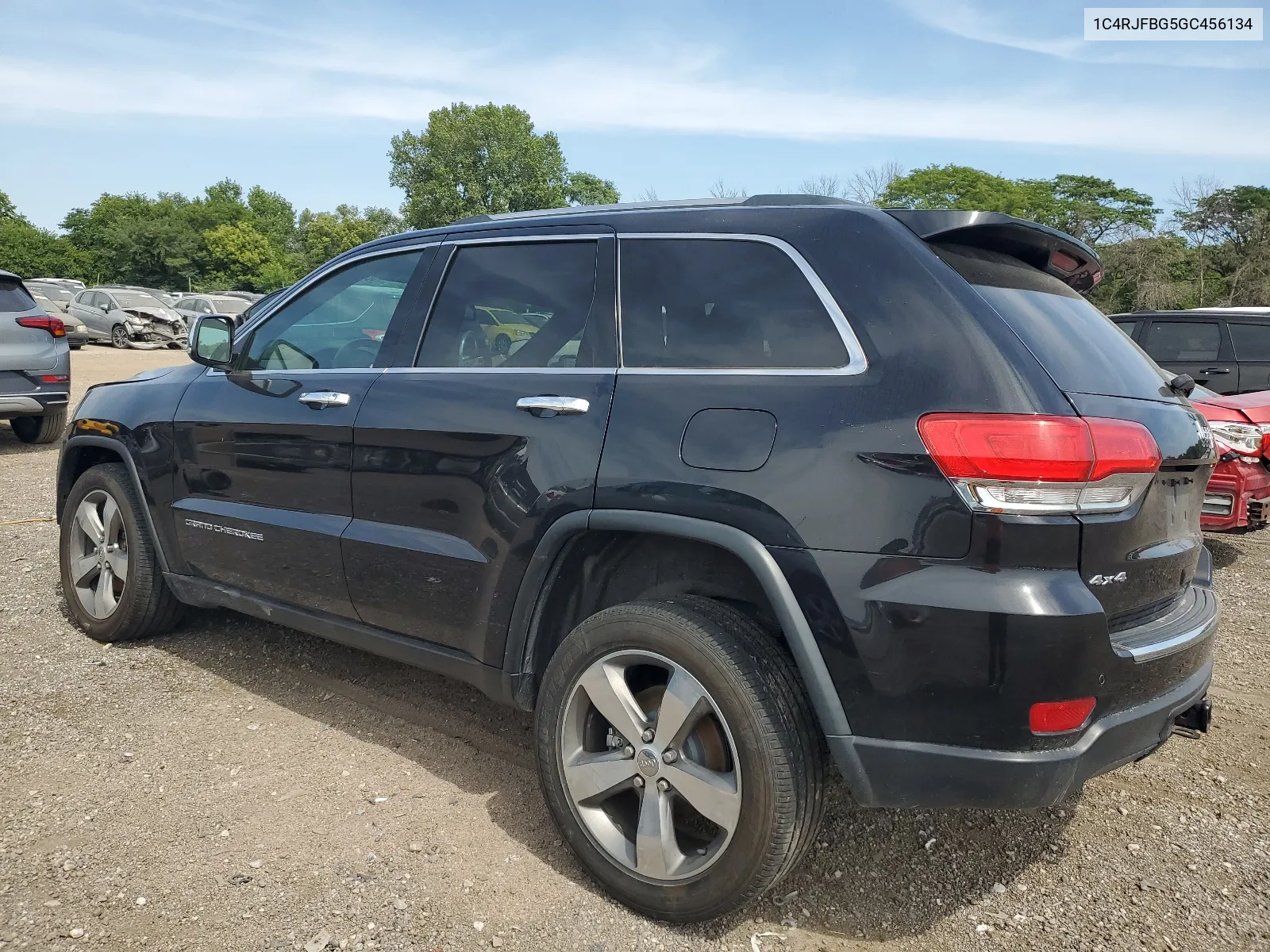 2016 Jeep Grand Cherokee Limited VIN: 1C4RJFBG5GC456134 Lot: 68431164