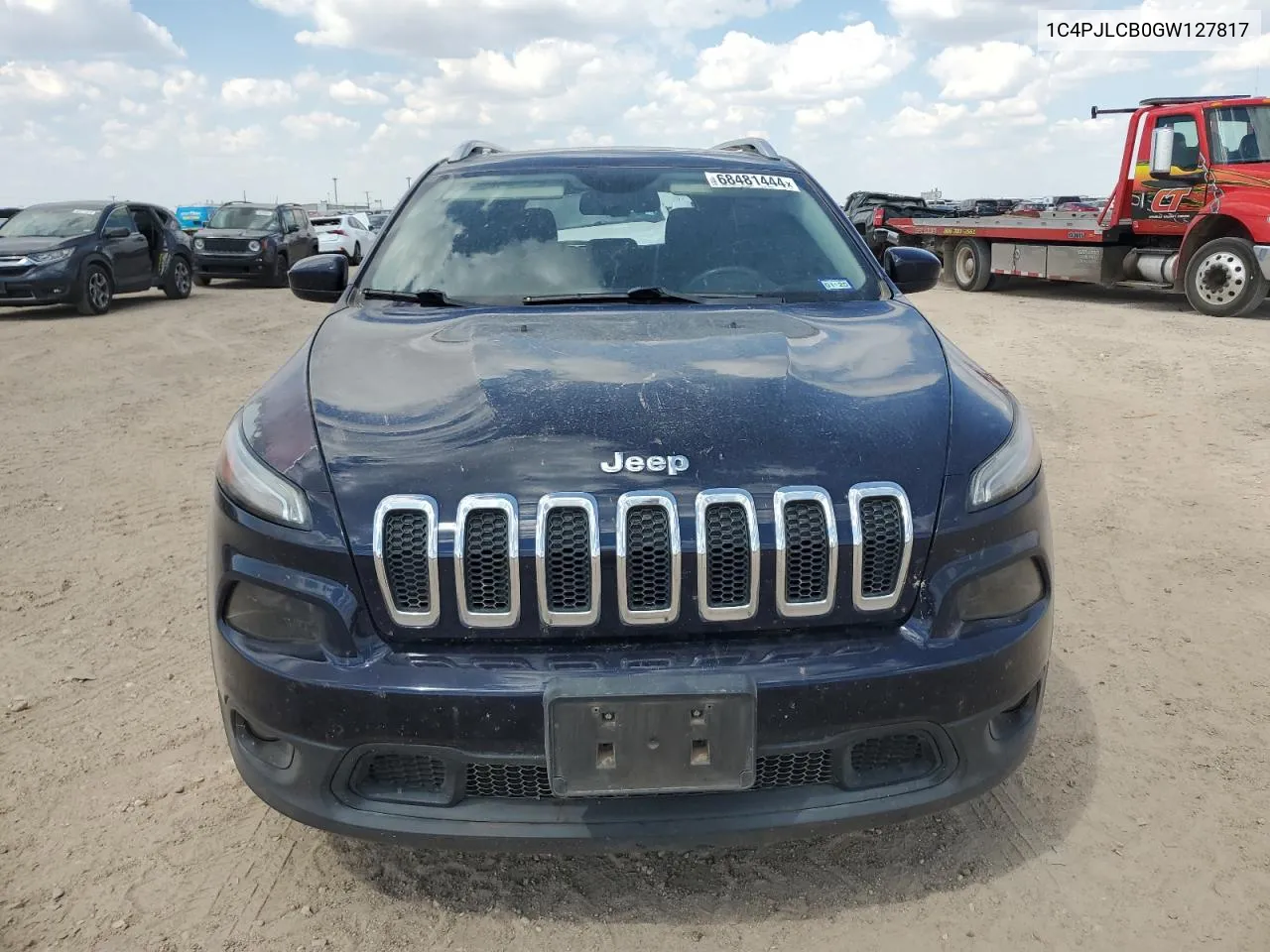 1C4PJLCB0GW127817 2016 Jeep Cherokee Latitude