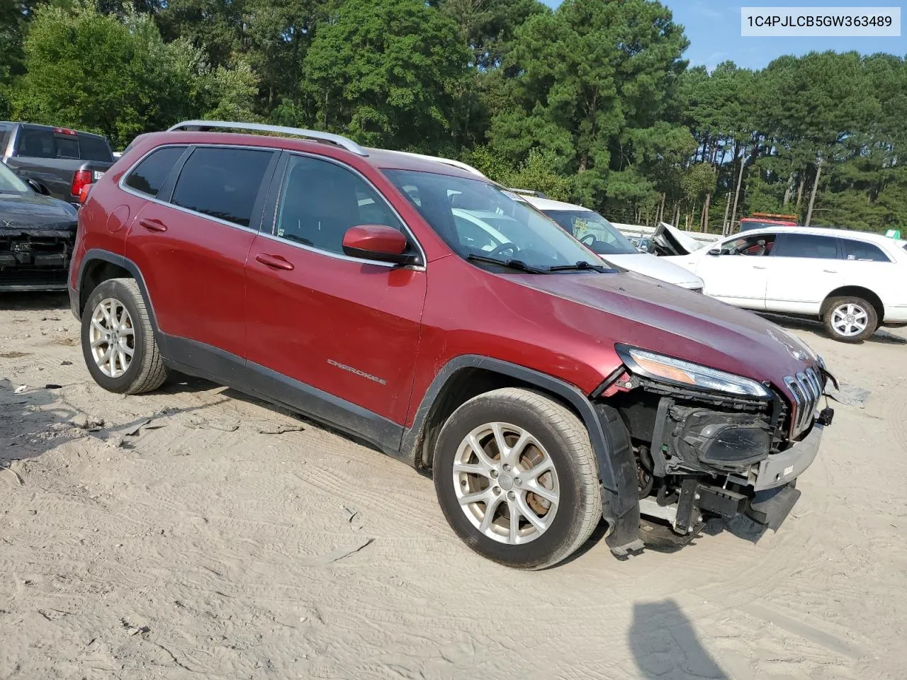 1C4PJLCB5GW363489 2016 Jeep Cherokee Latitude