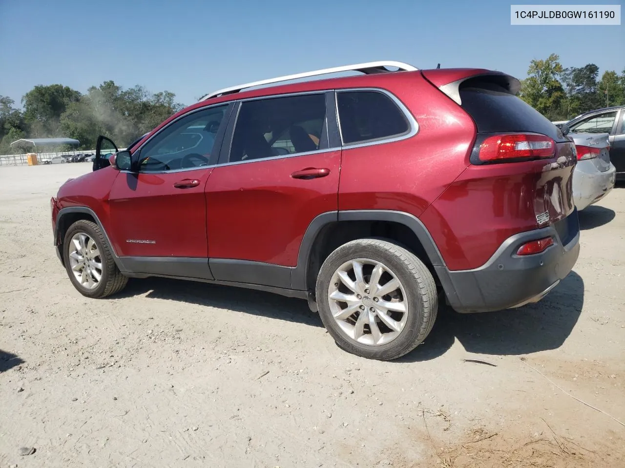 2016 Jeep Cherokee Limited VIN: 1C4PJLDB0GW161190 Lot: 68823514