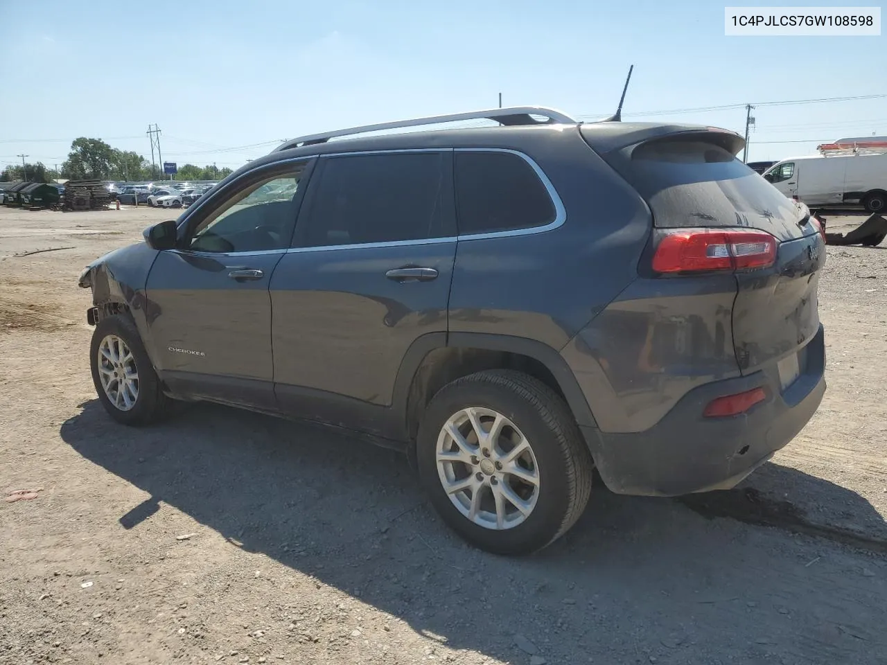 2016 Jeep Cherokee Latitude VIN: 1C4PJLCS7GW108598 Lot: 68924964