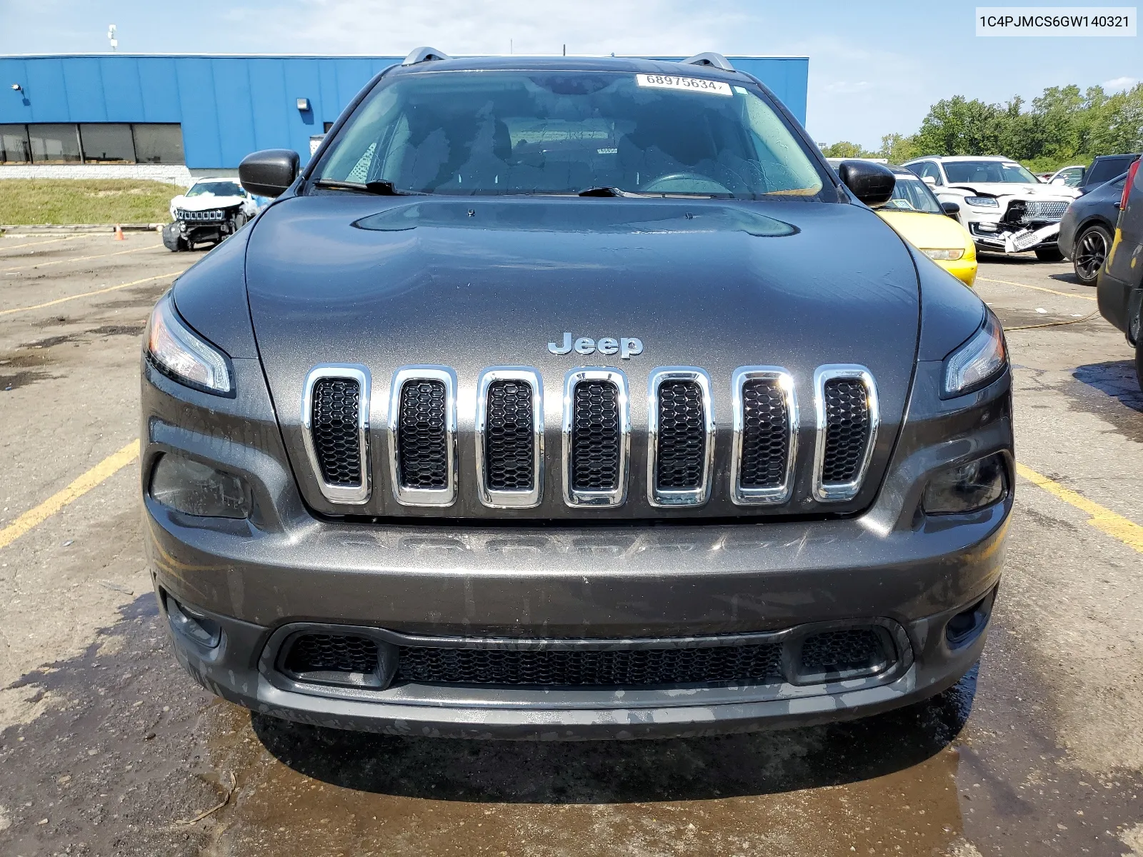 2016 Jeep Cherokee Latitude VIN: 1C4PJMCS6GW140321 Lot: 68975634