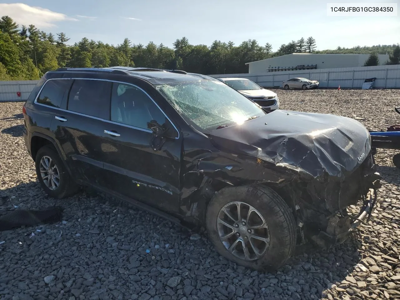 2016 Jeep Grand Cherokee Limited VIN: 1C4RJFBG1GC384350 Lot: 69017924