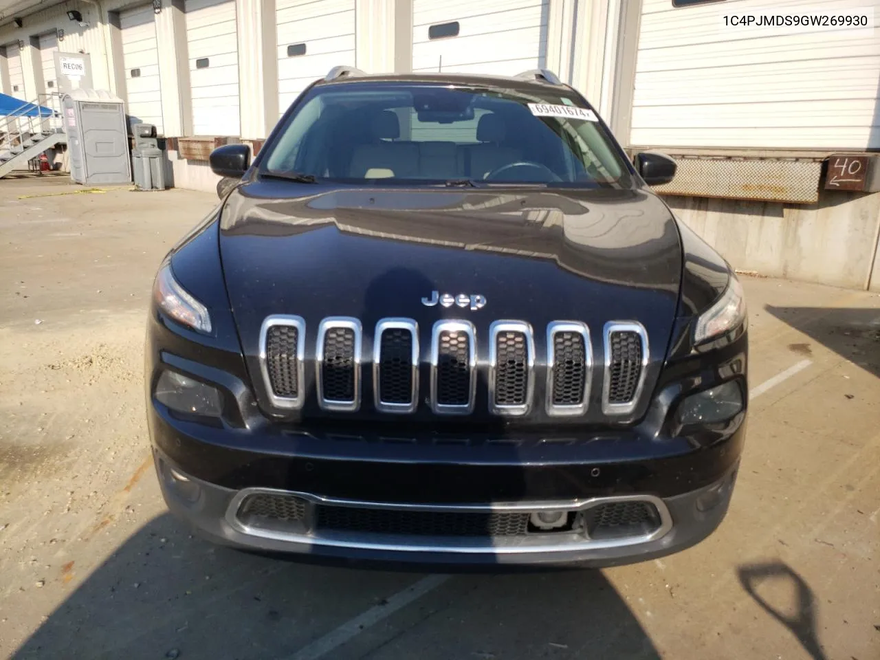 2016 Jeep Cherokee Limited VIN: 1C4PJMDS9GW269930 Lot: 69401674