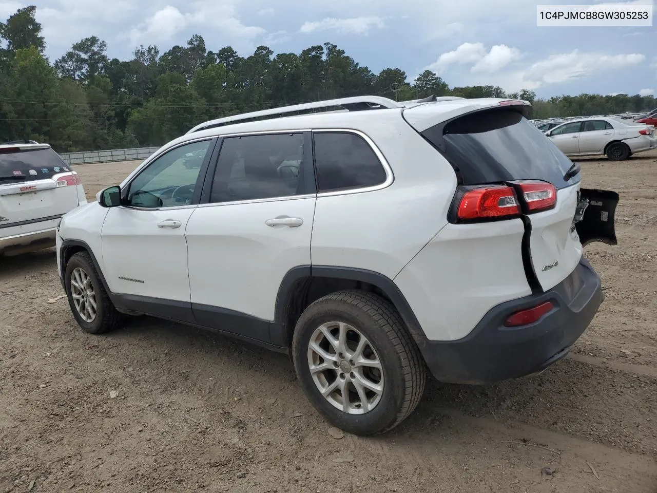 2016 Jeep Cherokee Latitude VIN: 1C4PJMCB8GW305253 Lot: 69478954