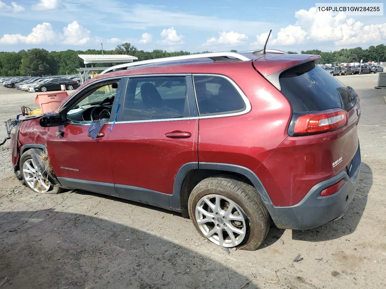 2016 Jeep Cherokee Latitude VIN: 1C4PJLCB1GW284255 Lot: 69521324