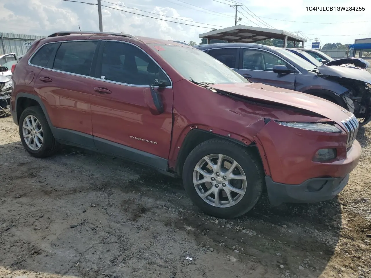 2016 Jeep Cherokee Latitude VIN: 1C4PJLCB1GW284255 Lot: 69521324