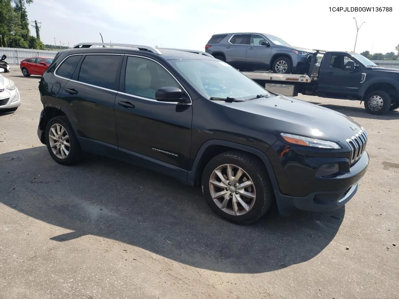 2016 Jeep Cherokee Limited VIN: 1C4PJLDB0GW136788 Lot: 69684644