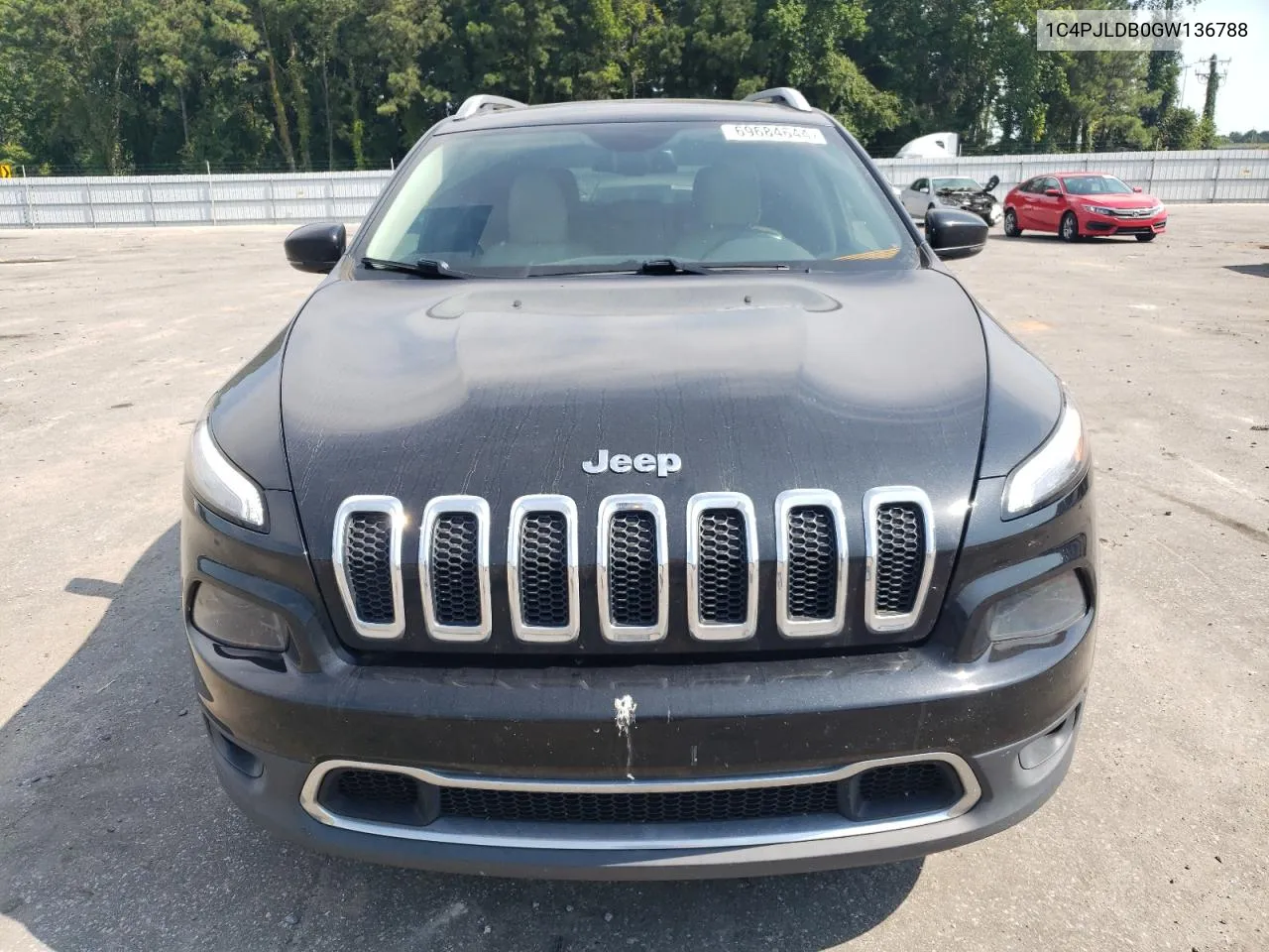 2016 Jeep Cherokee Limited VIN: 1C4PJLDB0GW136788 Lot: 69684644