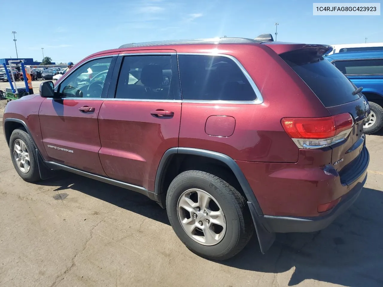 2016 Jeep Grand Cherokee Laredo VIN: 1C4RJFAG8GC423923 Lot: 69751284