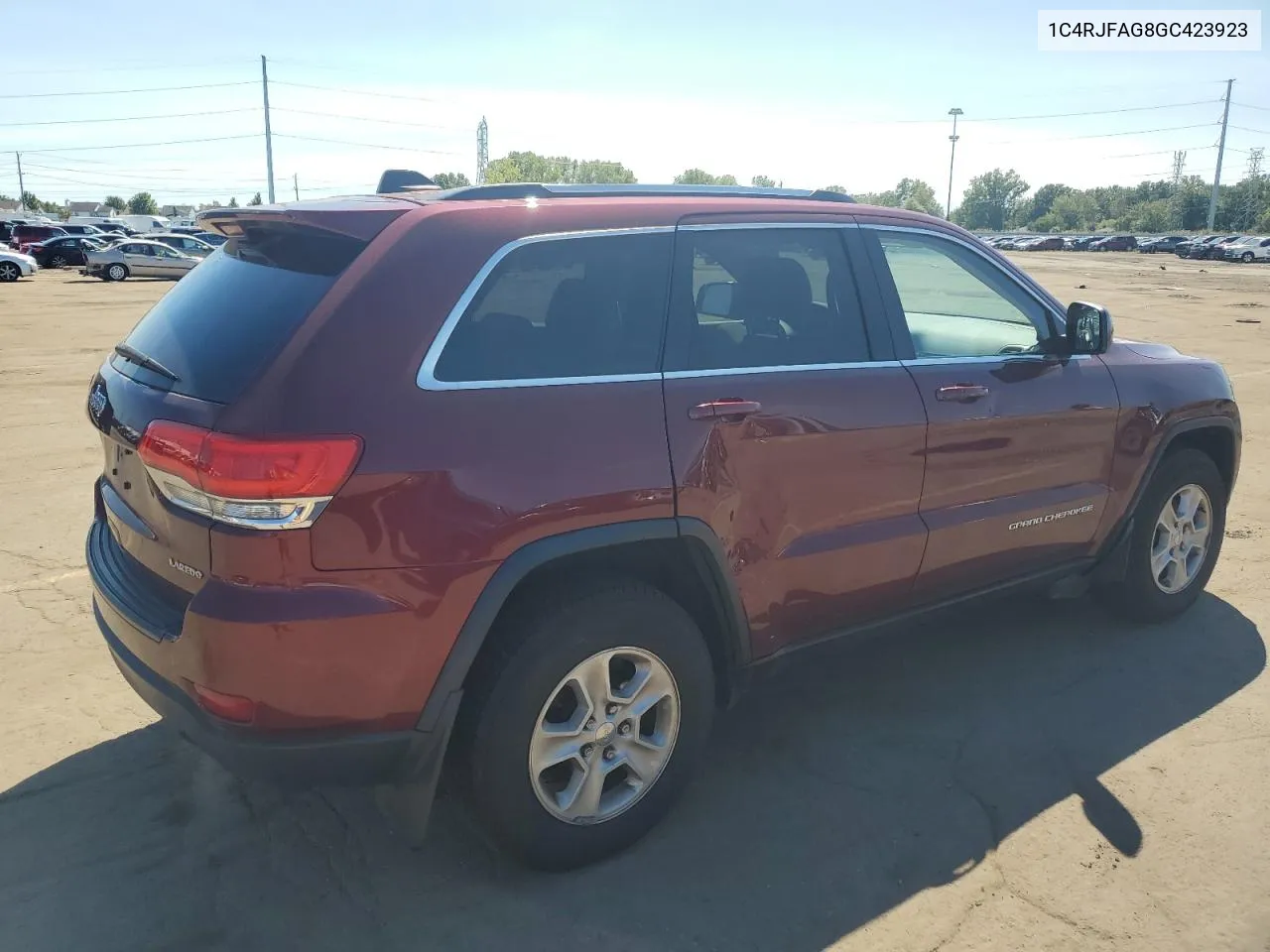 1C4RJFAG8GC423923 2016 Jeep Grand Cherokee Laredo