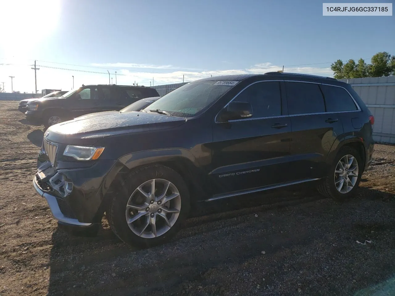 2016 Jeep Grand Cherokee Summit VIN: 1C4RJFJG6GC337185 Lot: 69789664