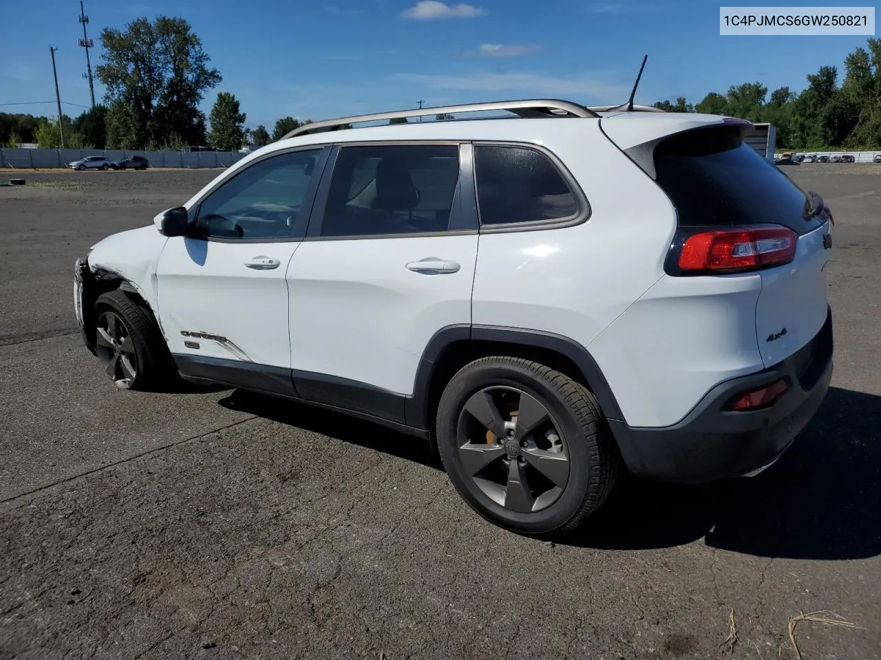 2016 Jeep Cherokee Latitude VIN: 1C4PJMCS6GW250821 Lot: 69839544