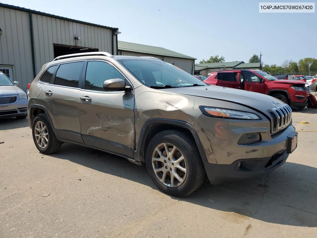 1C4PJMCS7GW267420 2016 Jeep Cherokee Latitude