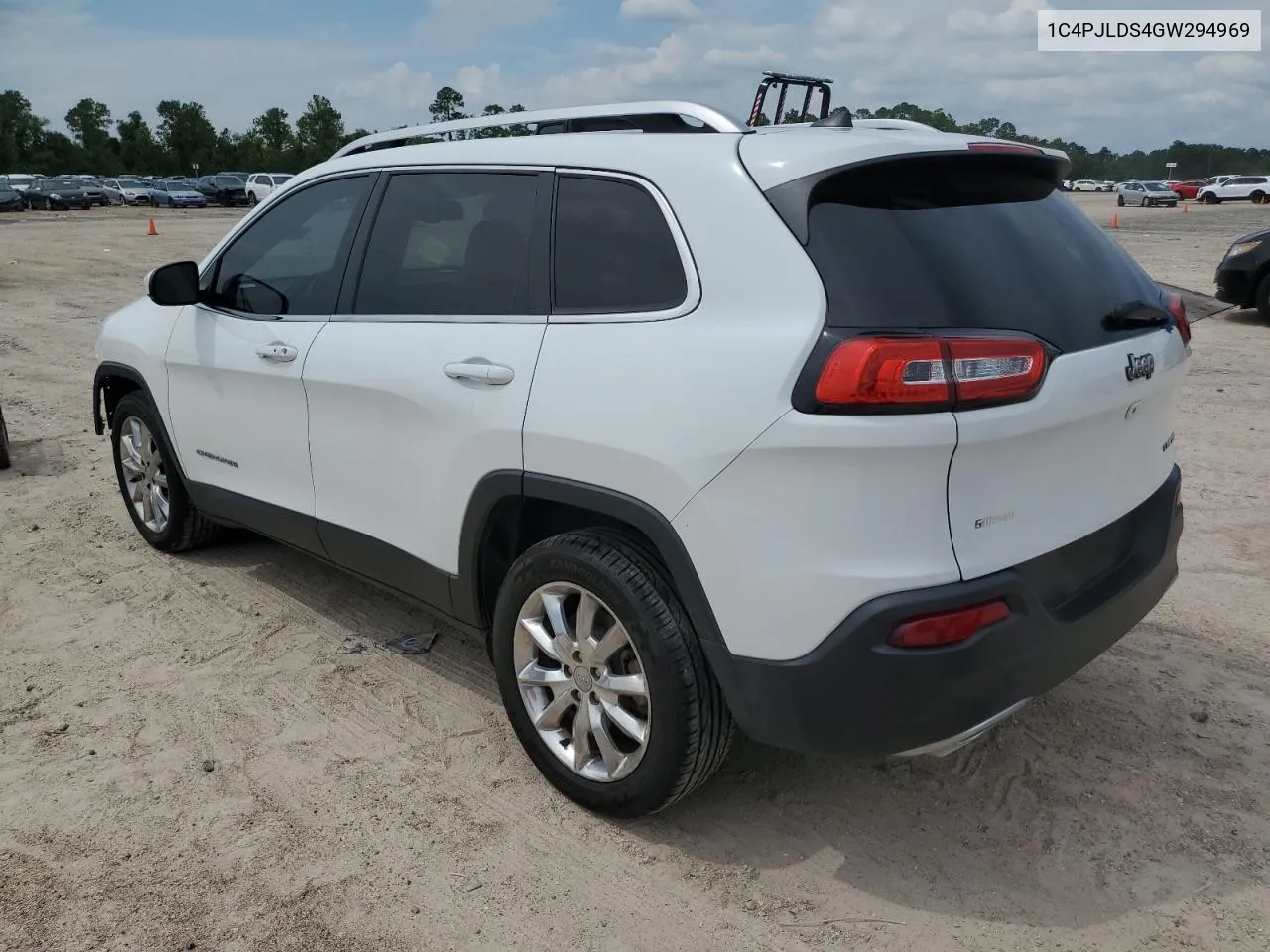 2016 Jeep Cherokee Limited VIN: 1C4PJLDS4GW294969 Lot: 70081094