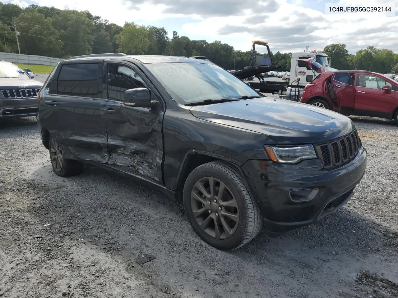 2016 Jeep Grand Cherokee Limited VIN: 1C4RJFBG5GC392144 Lot: 70216774