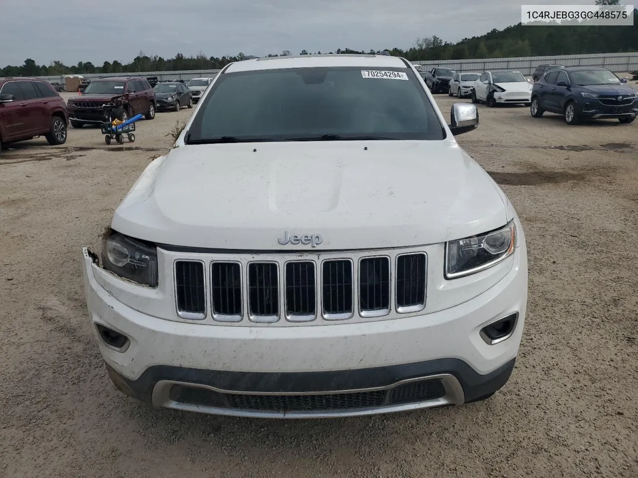 1C4RJEBG3GC448575 2016 Jeep Grand Cherokee Limited