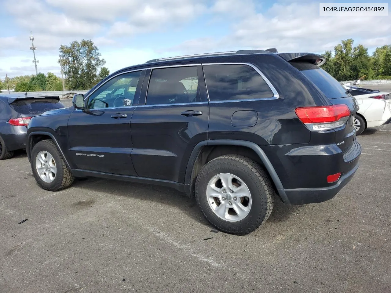 2016 Jeep Grand Cherokee Laredo VIN: 1C4RJFAG2GC454892 Lot: 70292804