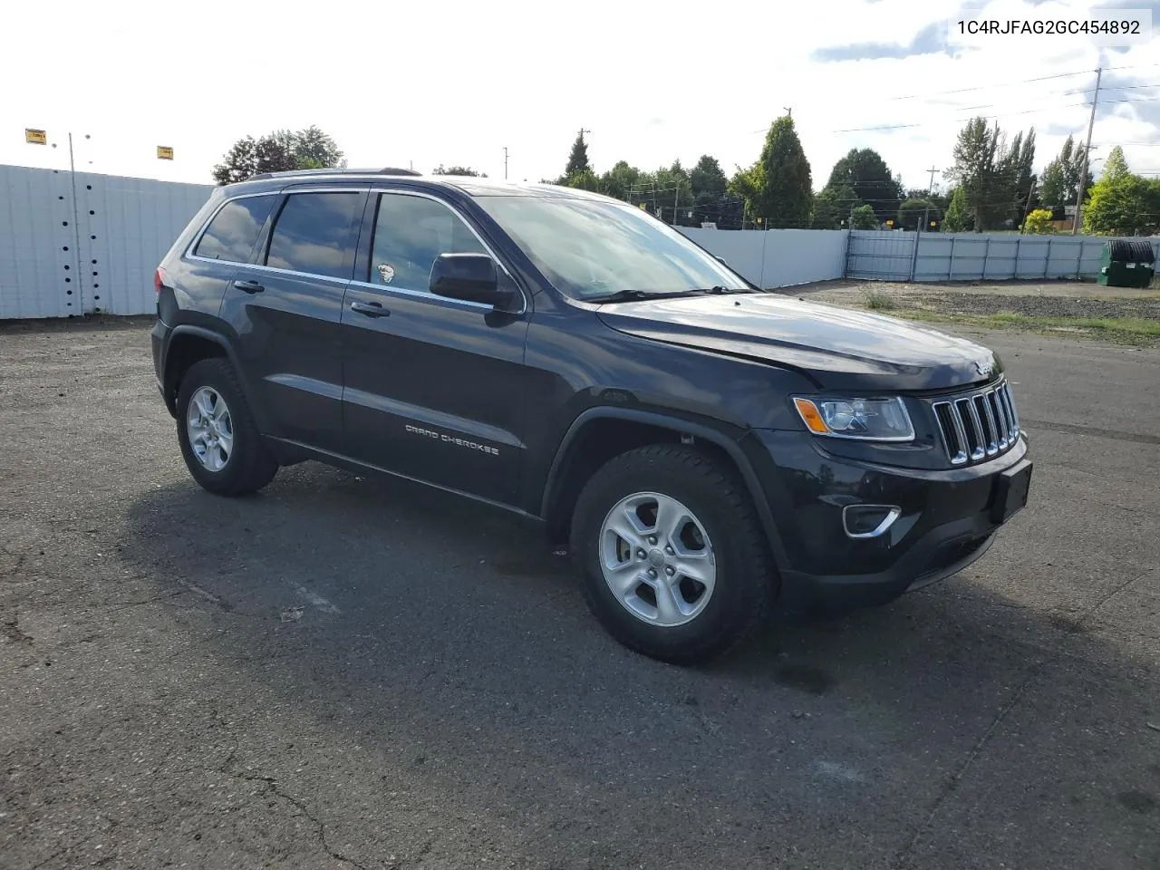 2016 Jeep Grand Cherokee Laredo VIN: 1C4RJFAG2GC454892 Lot: 70292804