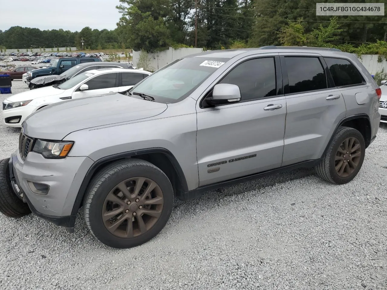 2016 Jeep Grand Cherokee Limited VIN: 1C4RJFBG1GC434678 Lot: 70483734