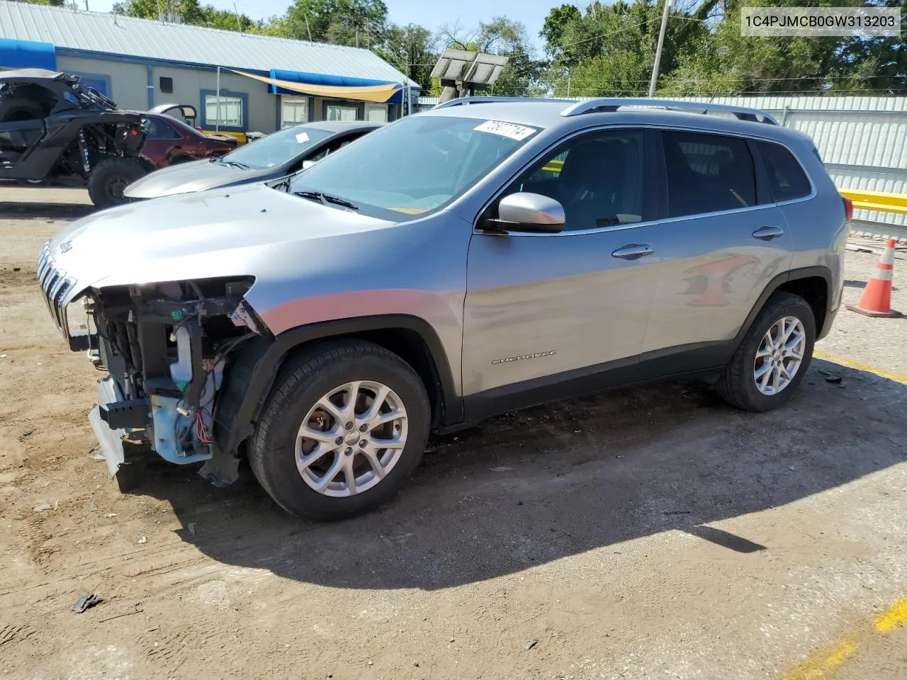 2016 Jeep Cherokee Latitude VIN: 1C4PJMCB0GW313203 Lot: 70507714