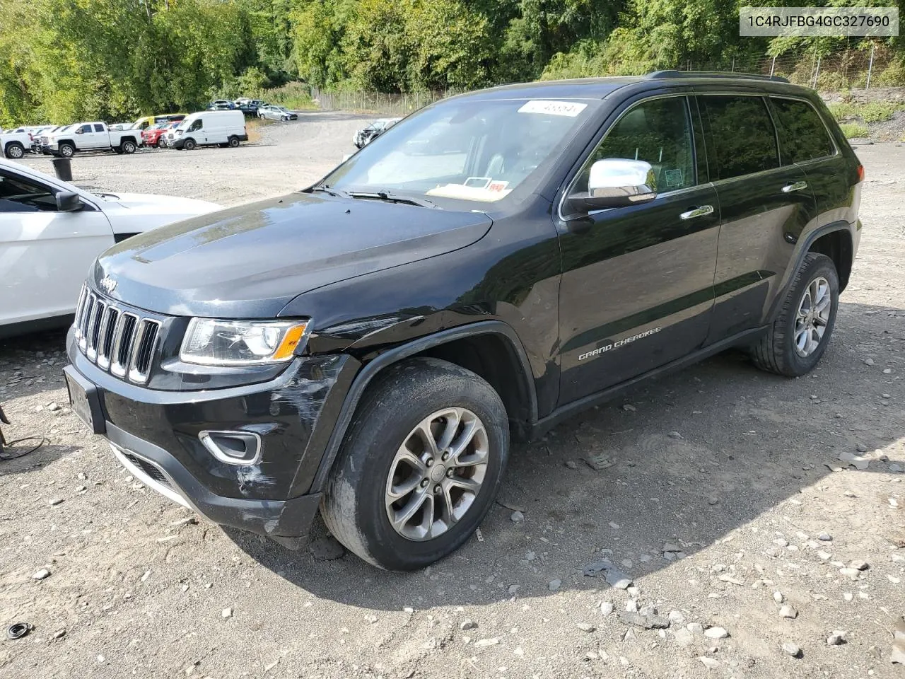 2016 Jeep Grand Cherokee Limited VIN: 1C4RJFBG4GC327690 Lot: 70743354