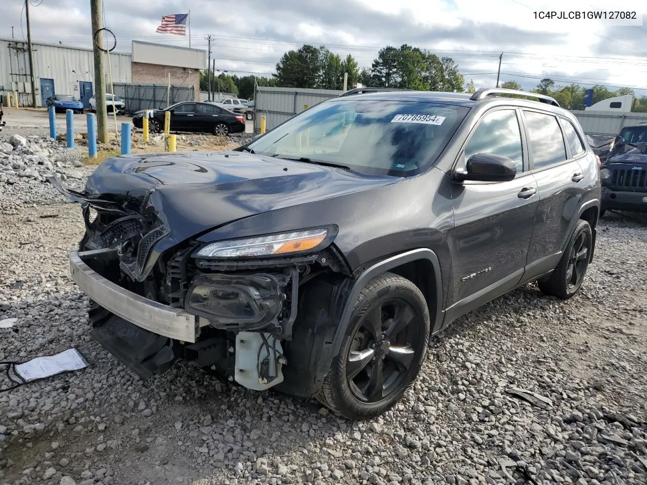 2016 Jeep Cherokee Latitude VIN: 1C4PJLCB1GW127082 Lot: 70785954