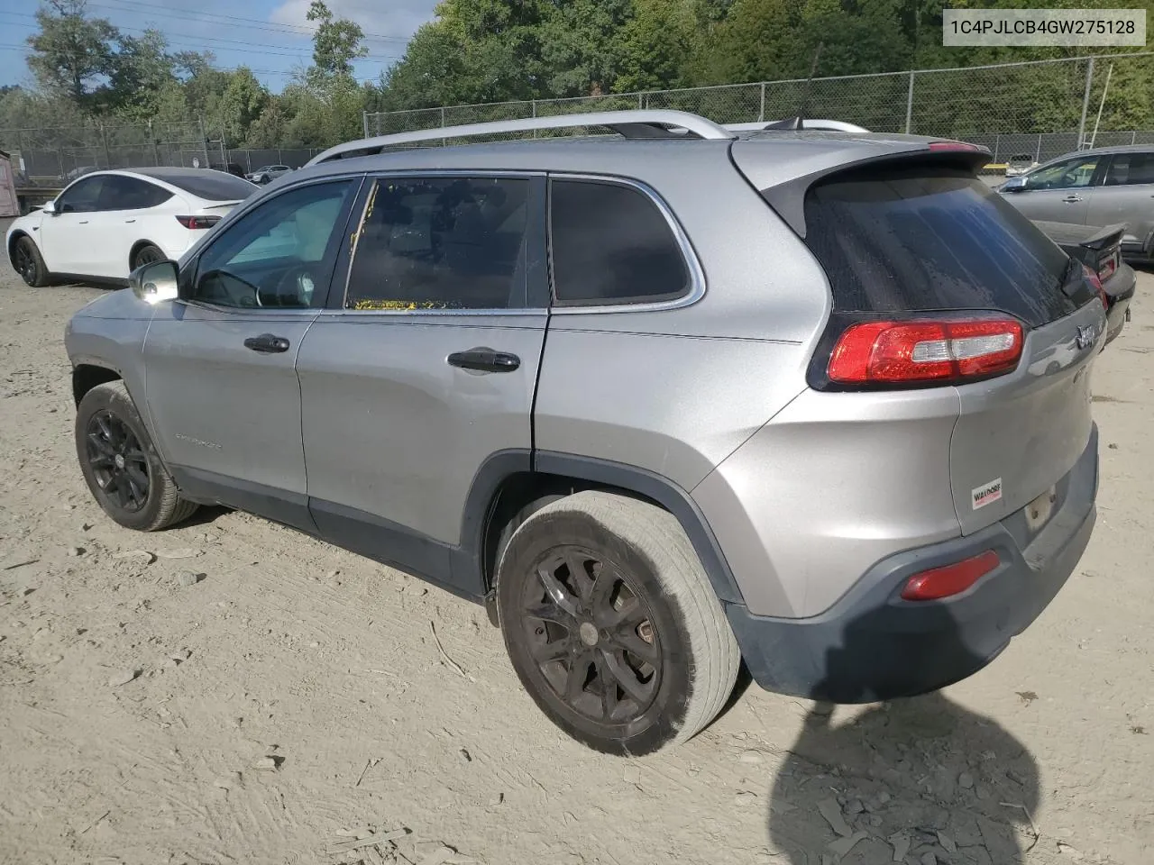 2016 Jeep Cherokee Latitude VIN: 1C4PJLCB4GW275128 Lot: 70835374