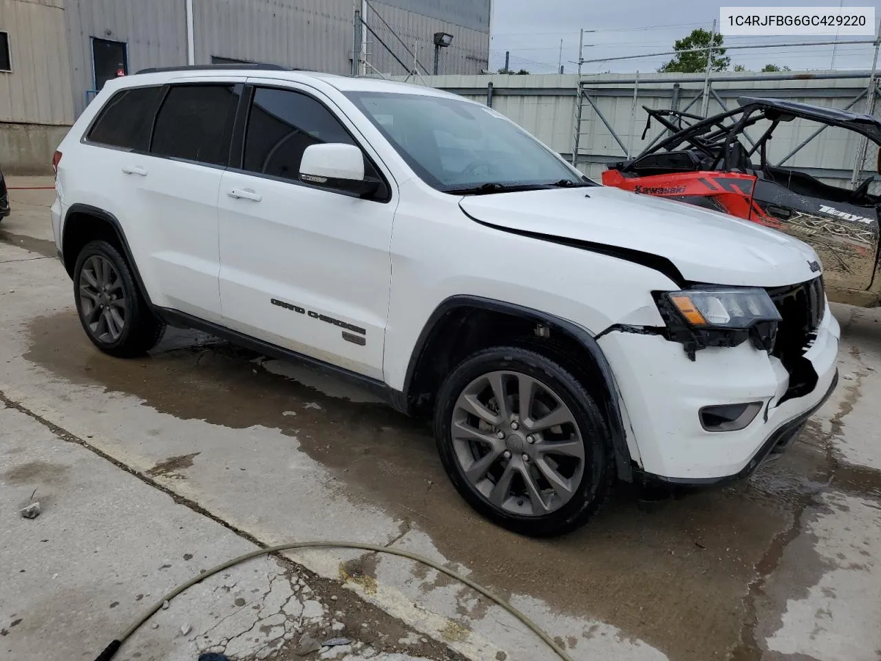 2016 Jeep Grand Cherokee Limited VIN: 1C4RJFBG6GC429220 Lot: 71062054