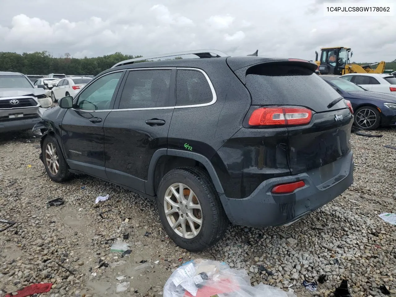 2016 Jeep Cherokee Latitude VIN: 1C4PJLCS8GW178062 Lot: 71182004