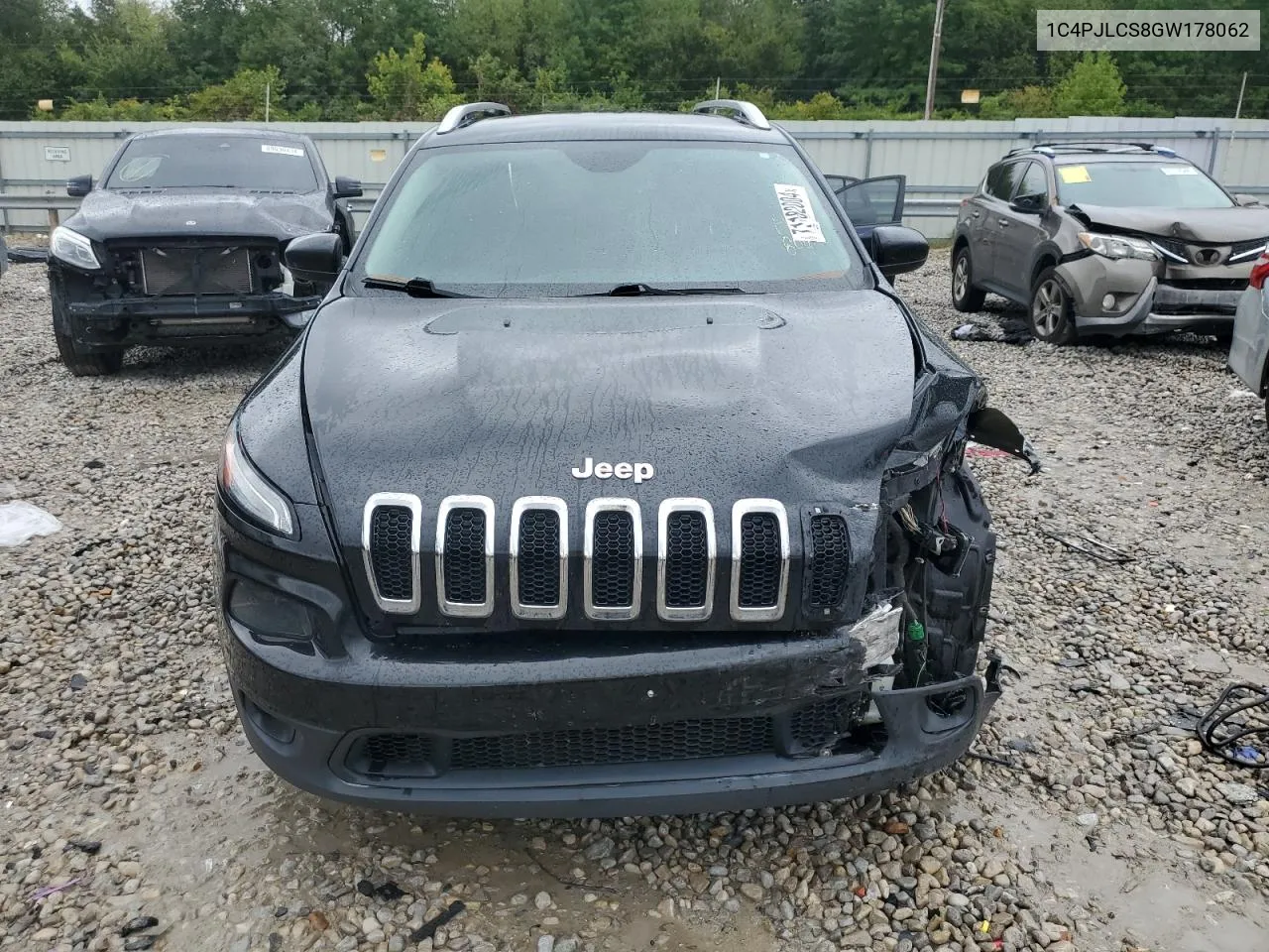 2016 Jeep Cherokee Latitude VIN: 1C4PJLCS8GW178062 Lot: 71182004