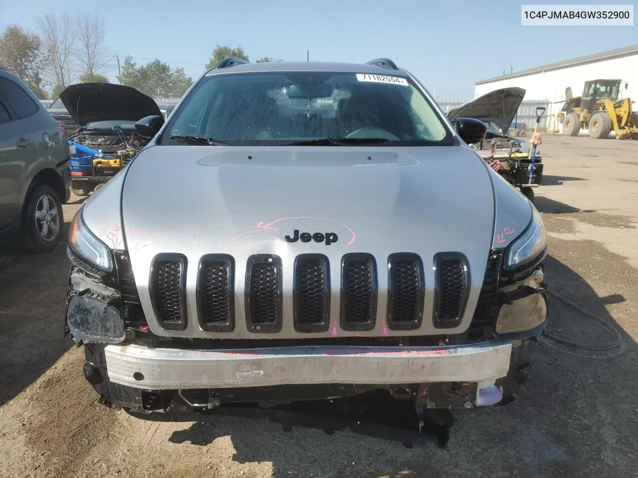 1C4PJMAB4GW352900 2016 Jeep Cherokee Sport