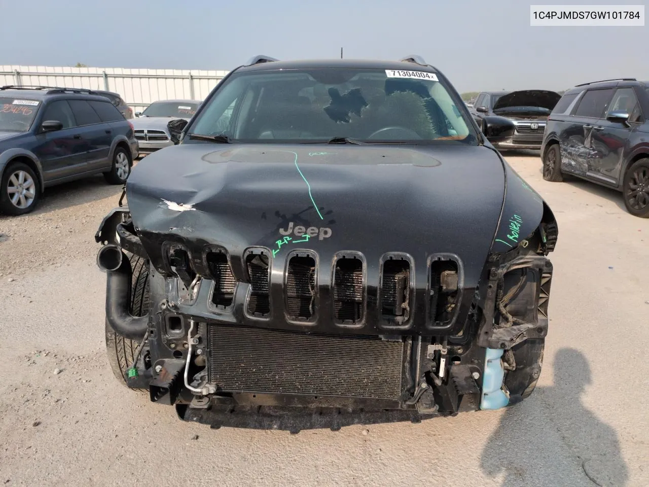 1C4PJMDS7GW101784 2016 Jeep Cherokee Limited