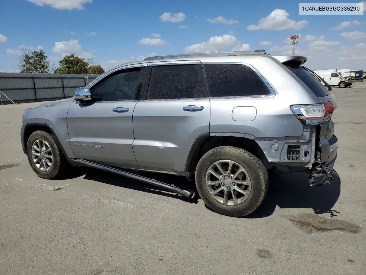 2016 Jeep Grand Cherokee Limited VIN: 1C4RJEBG3GC335290 Lot: 71314924