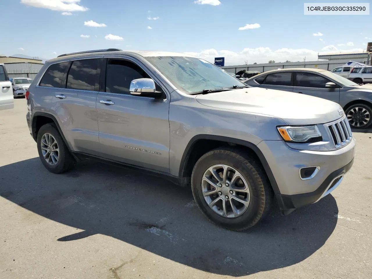 2016 Jeep Grand Cherokee Limited VIN: 1C4RJEBG3GC335290 Lot: 71314924