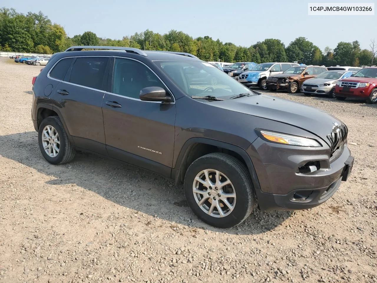 2016 Jeep Cherokee Latitude VIN: 1C4PJMCB4GW103266 Lot: 71351004