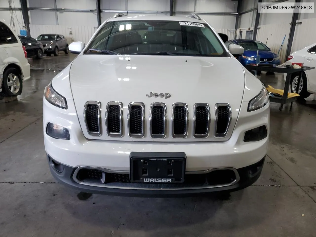 1C4PJMDB9GW248818 2016 Jeep Cherokee Limited