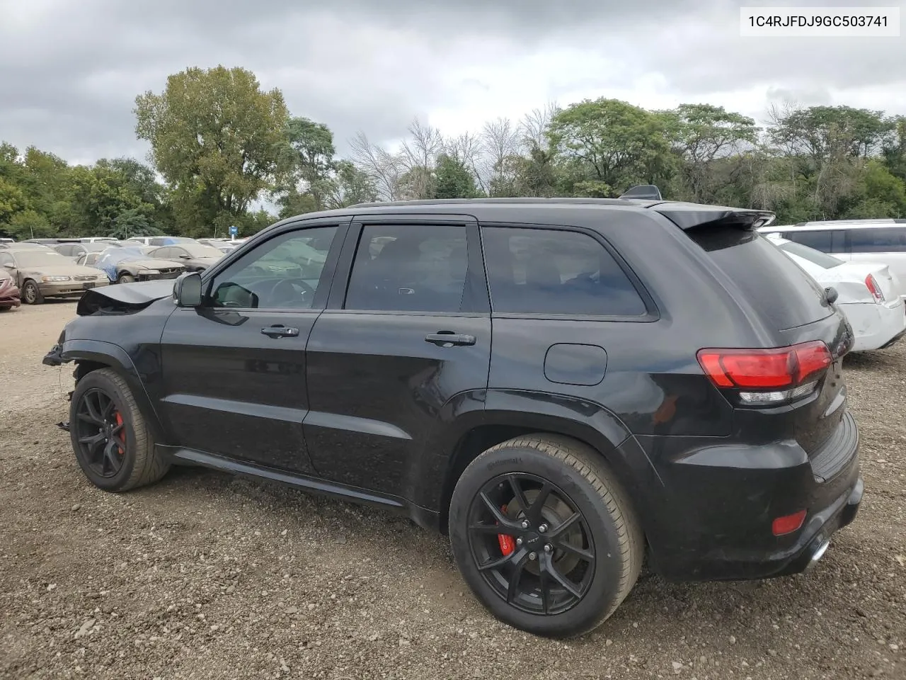 2016 Jeep Grand Cherokee Srt-8 VIN: 1C4RJFDJ9GC503741 Lot: 71420794