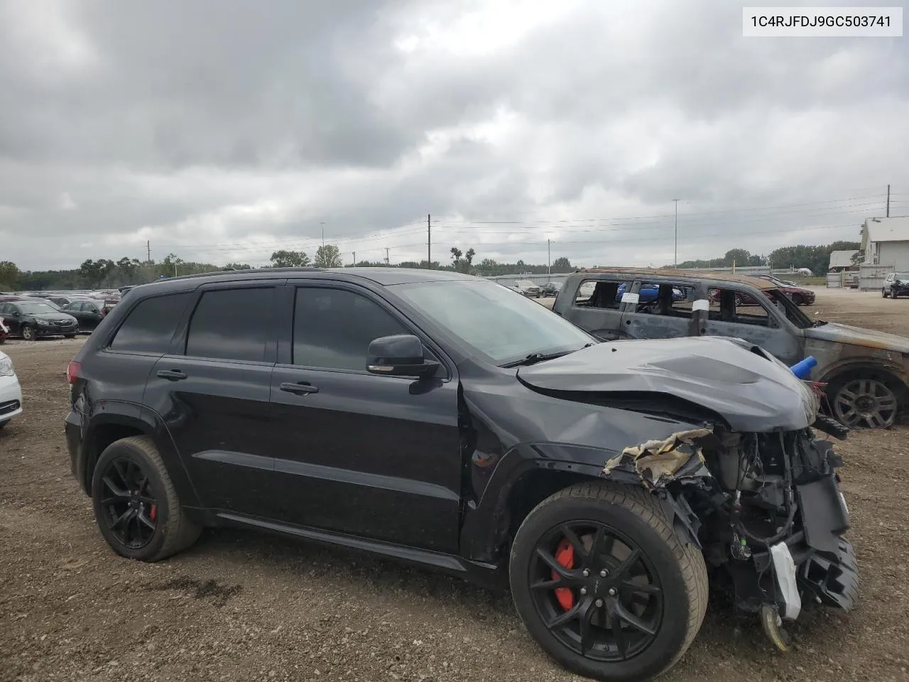 2016 Jeep Grand Cherokee Srt-8 VIN: 1C4RJFDJ9GC503741 Lot: 71420794