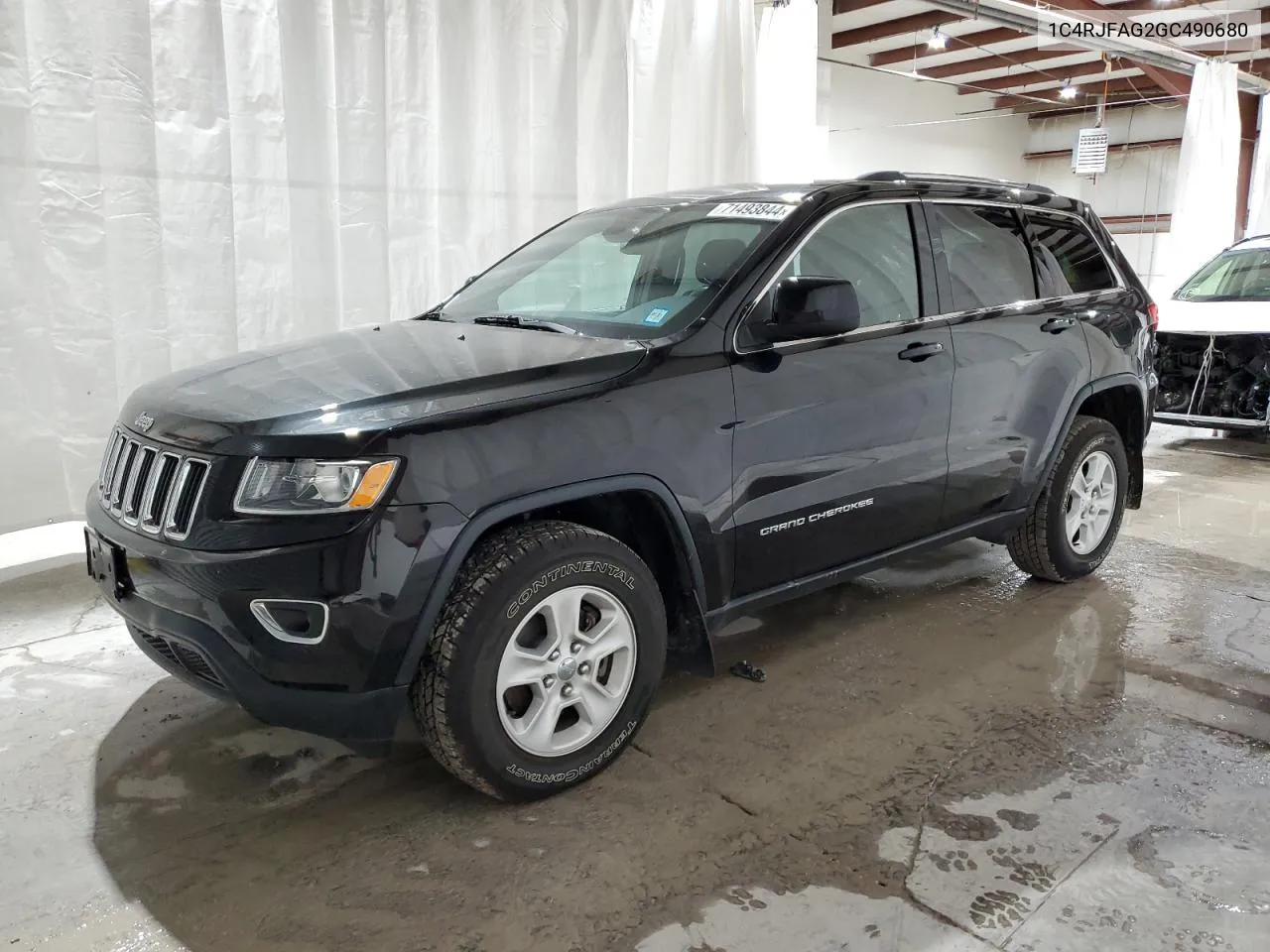 2016 Jeep Grand Cherokee Laredo VIN: 1C4RJFAG2GC490680 Lot: 71493844