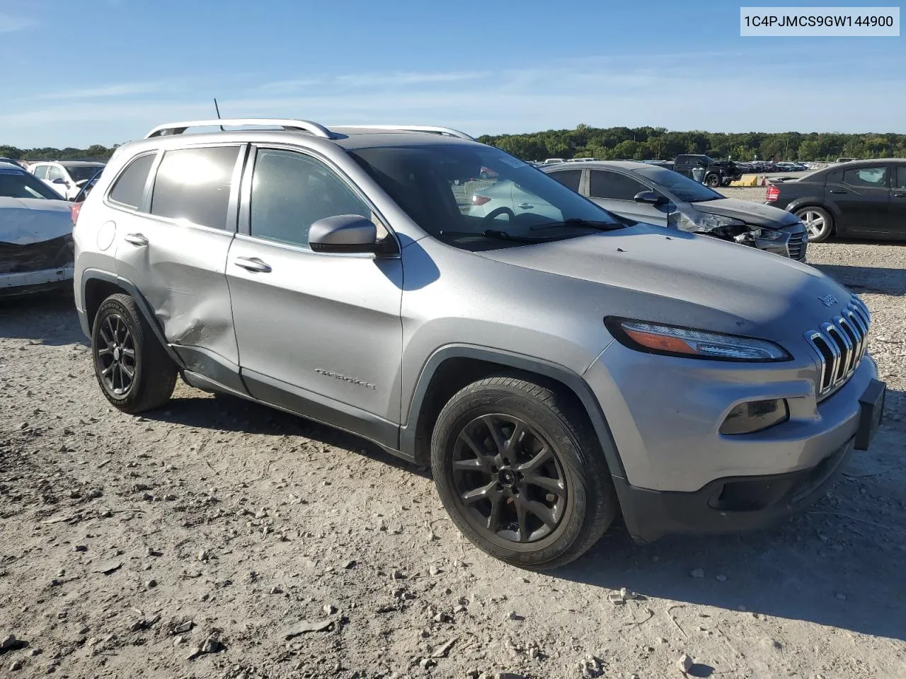 2016 Jeep Cherokee Latitude VIN: 1C4PJMCS9GW144900 Lot: 71497954