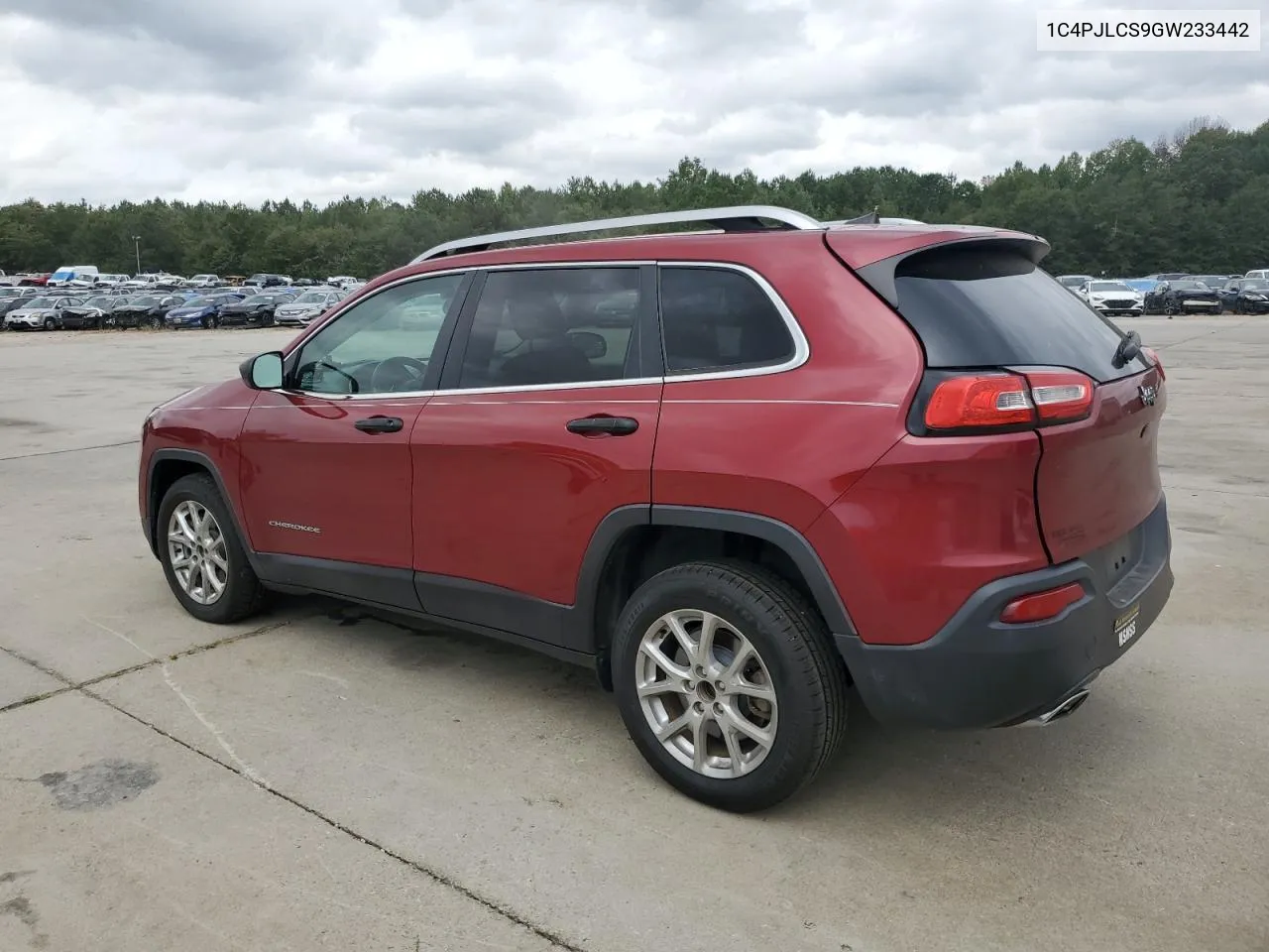 2016 Jeep Cherokee Latitude VIN: 1C4PJLCS9GW233442 Lot: 71575544