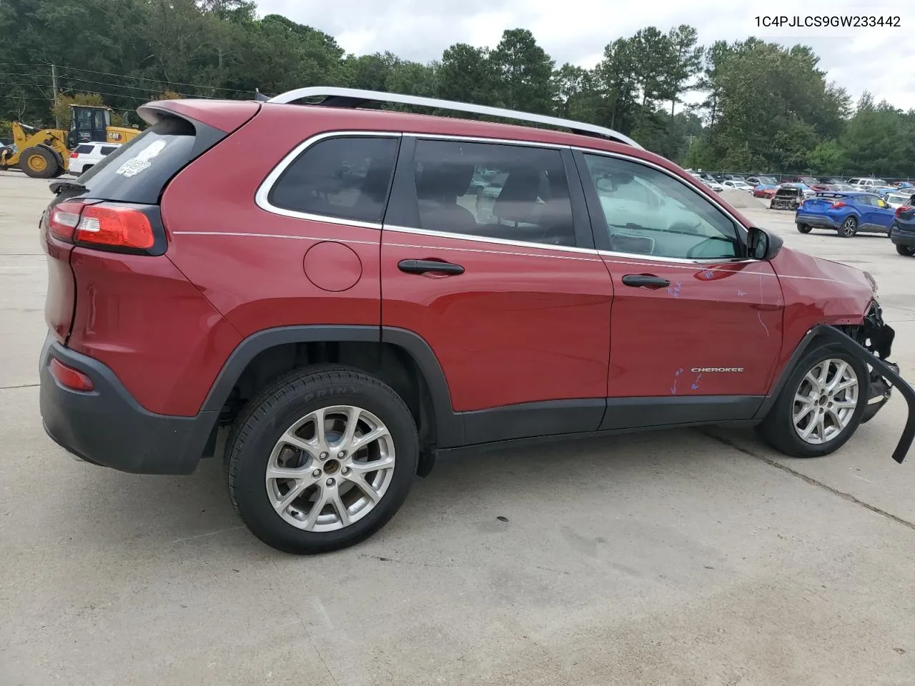 2016 Jeep Cherokee Latitude VIN: 1C4PJLCS9GW233442 Lot: 71575544